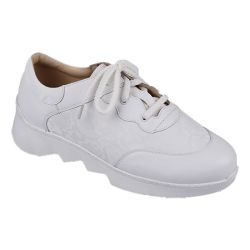 DTD-401 (цв.6-белая рептилия, 36) Полуботинки