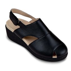 DTD-202 (цв.1-черный) Туфли ортопедические малосложные