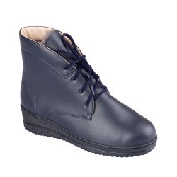 DTD-602 (цв.4-темно-синий, 36) Ботинки (станд.задн., натур.мех, съемн.стелька)