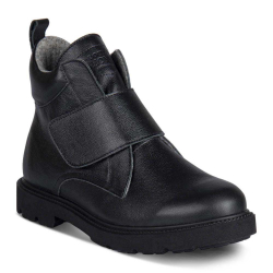 DTD-560 (цв.6-черный) Полусапожки утепленные (Ремни на велкро)