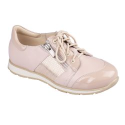 TW-451 (цв.5-бежево-розовый, 31) Полуботинки спортивные (натур.кожа)