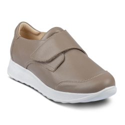 DTD-352 (цв.8-кофе) Полуботинки (шир.ремень велкро)