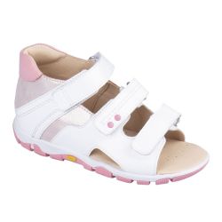 TW-132 (цв.18-бело-розовый, 26) Туфли (откр.нос,натур.кожа)