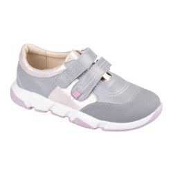 TW-445 (цв.9-серо-роз.кристалл, 37) Полуботинки спортивные (натур.кожа)