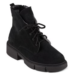 DTD-545 (цв.2- черный велюр, 41) Ботинки утепленные