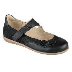 TW-227Б (цв.7-комбинир. черный, 28) Туфли ортопедические малосложные