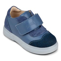 TW-415 (цв.12-синий, 21) Полуботинки (натур.кожа)