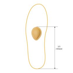 СТ-236 (L) Ортопедический пелот "капля"