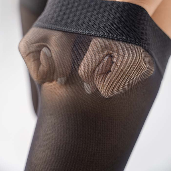 Чулки компрессионные с закрытым носком, класс компрессии 2, цвет черный, ТК.931 Evolution ТК.931.20  Evolution