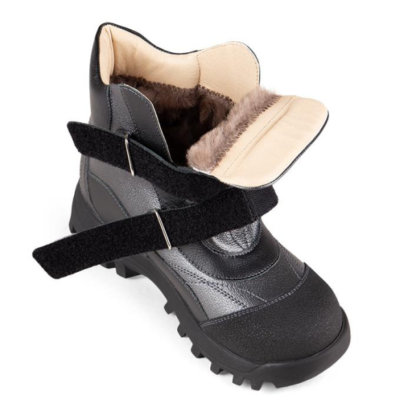 Ботинки детские утепленные с мехом TW-561-1  Twiki